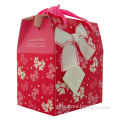 Red Sweet Love Folding Cardboard Gift Box, Used for Wedding Candy, Gift Packing, Decoration and MoreNew
